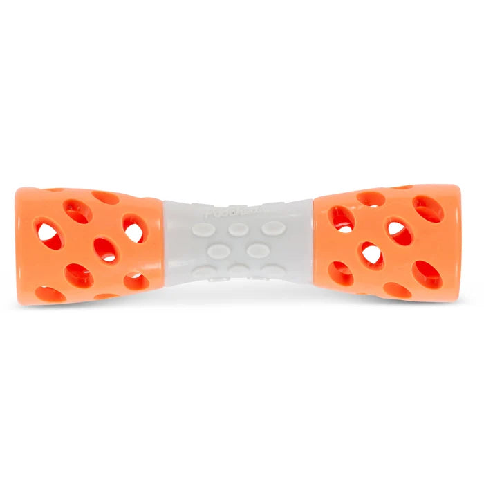 Totally Pooched Toss 'n Stuff Hourglass, 7", Orange