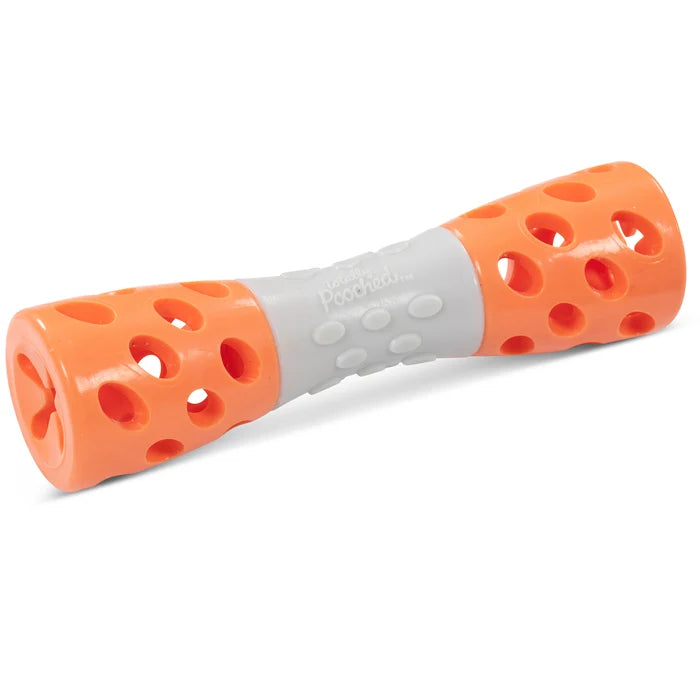 Totally Pooched Toss 'n Stuff Hourglass, 7", Orange