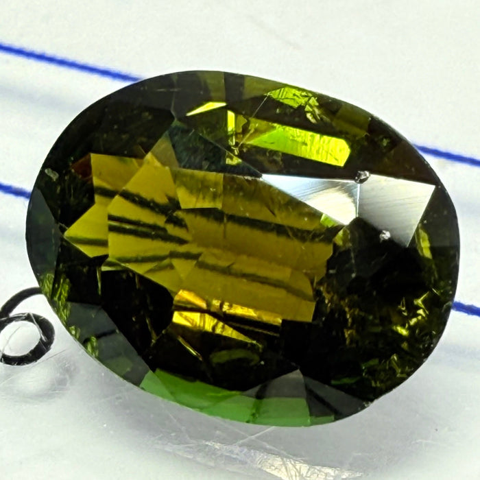 Tourmaline, 1.17ct, Tanzania, Untreated Unheated, native cut