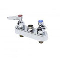 T&S Brass B-1110-LN Workboard Faucet Deck Mount 4" Centers Lever Handles Less Nozzle - NYDIRECT