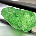 Tsavorite, 10.28ct, Tanzania, Untreated Unheated, veils and large cracks