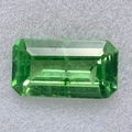 Tsavorite Garnet, 0.36ct, Kenya, Unheated Untreated, native cut.