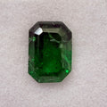 Tsavorite Garnet, 0.66ct, Kenya, Unheated Untreated, native cut.