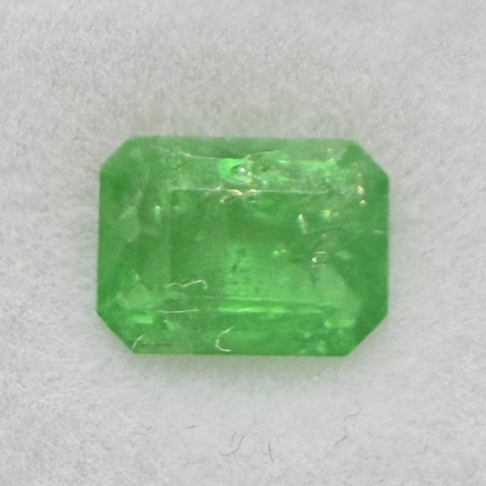 Tsavorite Garnet, 1.08ct, Kenya, Unheated Untreated, native cut.