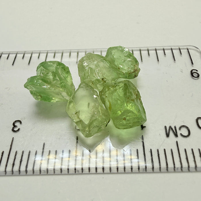 Tsavorite Garnet Lot, 11.19ct, Tanzania, Untreated Unheated, included stones