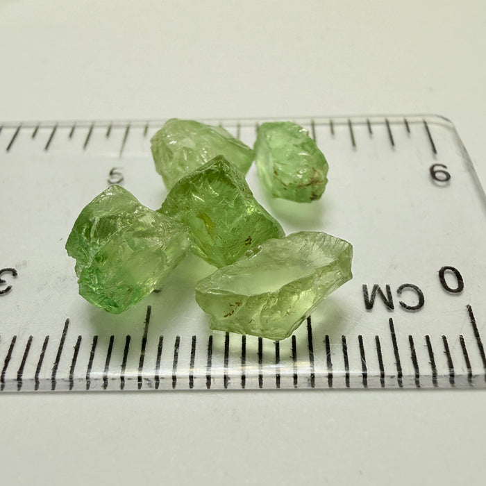 Tsavorite Garnet Lot, 11.19ct, Tanzania, Untreated Unheated, included stones