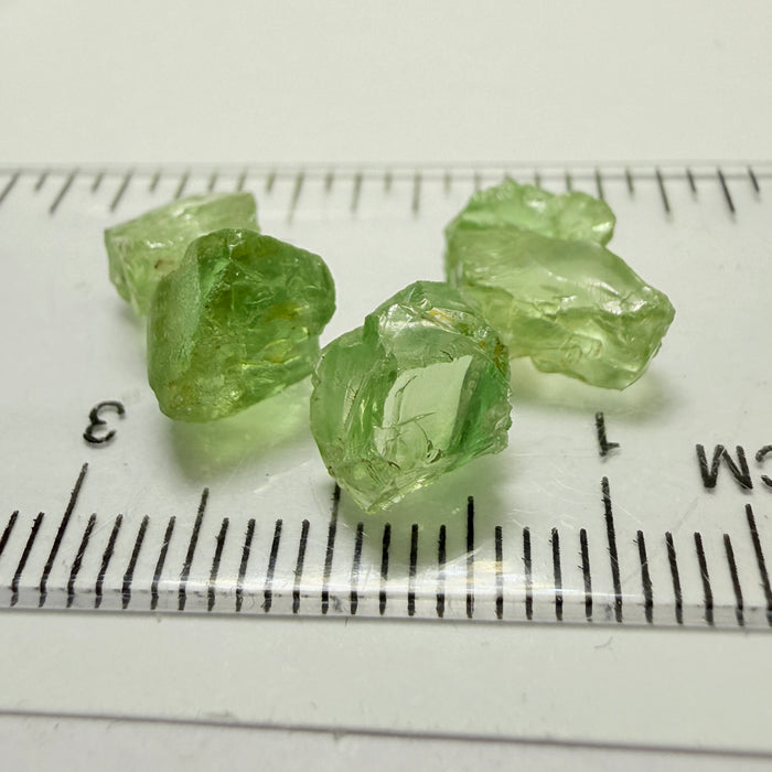 Tsavorite Garnet Lot, 11.19ct, Tanzania, Untreated Unheated, included stones