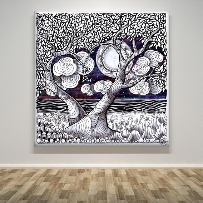 "Twilight Heart Tree"
