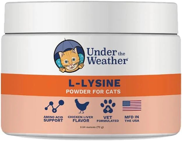 Under the Weather L-Lysine Powder for Cats 2.54oz