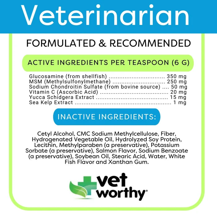 Vet Worthy - 3 oz Hip & Joint Paw Gel Feline