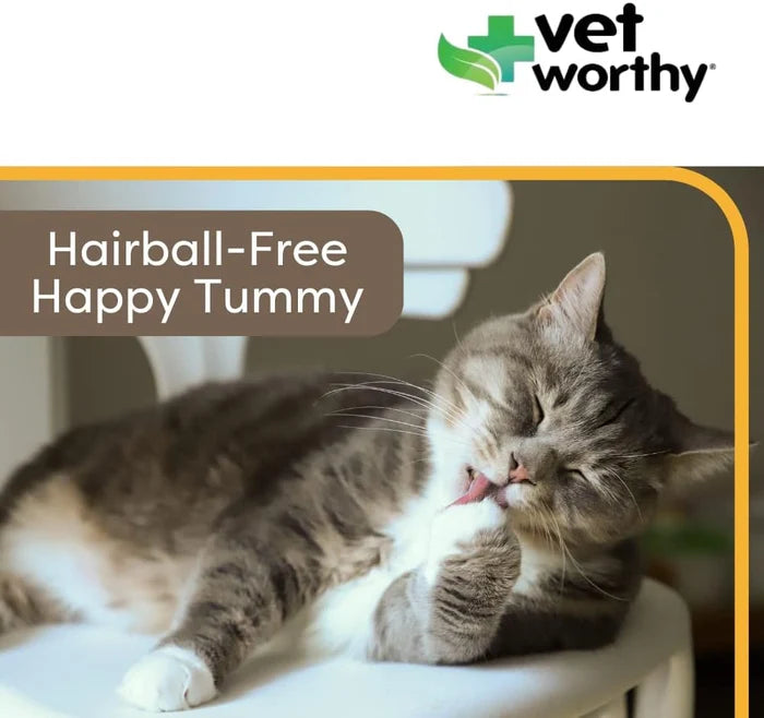 Vet Worthy - 5 oz Hairball Paw Gel Feline