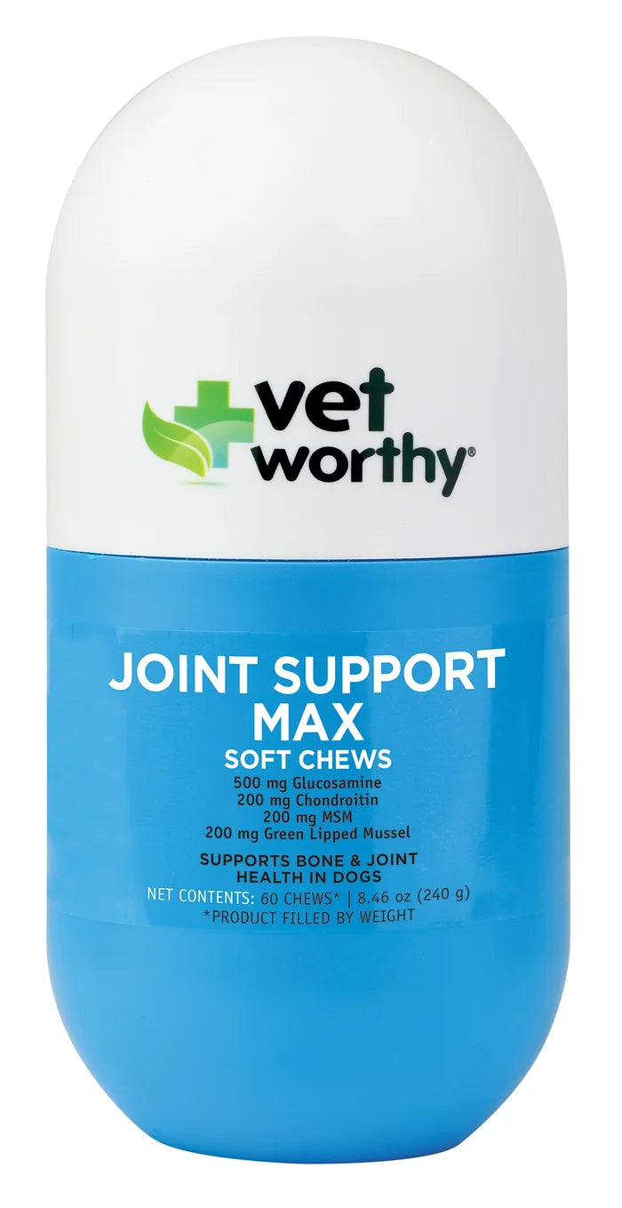 Vet Worthy Joint Support Max Soft Chews 60ct