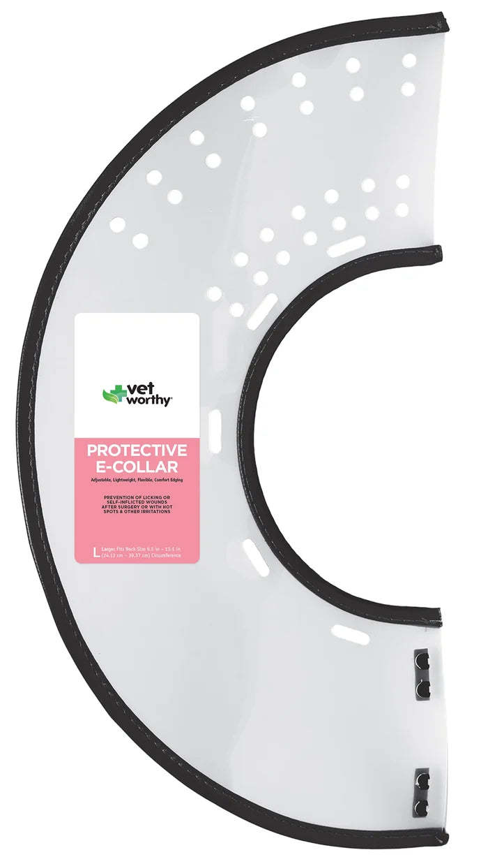 Vet Worthy Pet Cone E-Collar Large