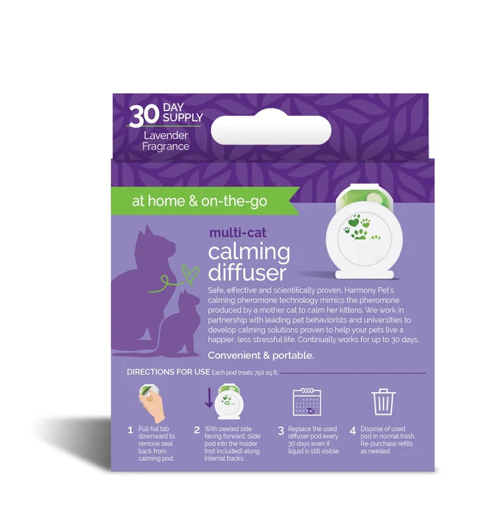 Vetality Harmony Pet Calming Home Diffuser for Cats