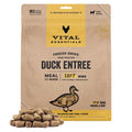 Vital Essentials Freeze-Dried Raw Duck Entree & Mixer Dog Food Soft Nibs, 14 oz