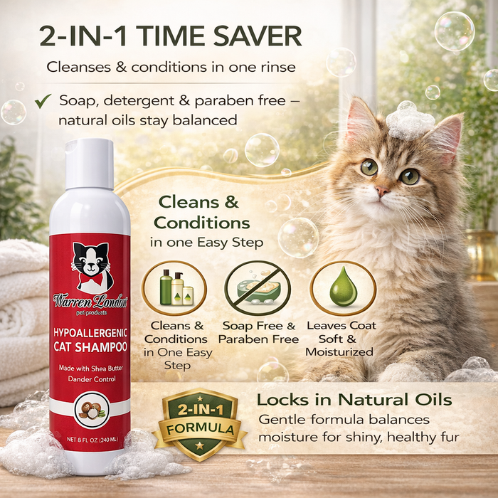 Warren London Cat Shampoo Unscented 8oz