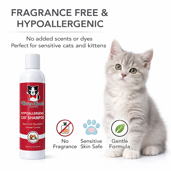Warren London Cat Shampoo Unscented 8oz