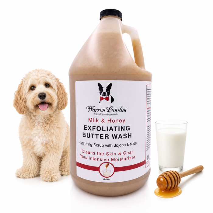 Warren London Exfoliating Butter Wash,  Milk & Honey 1 Gallon