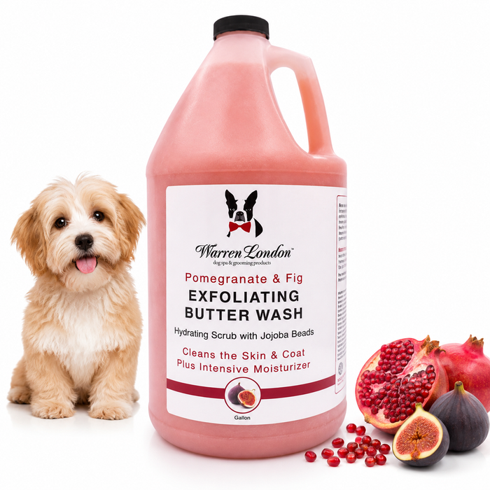 Warren London Exfoliating Butter Wash, Pomegranate & Fig  1 Gallon