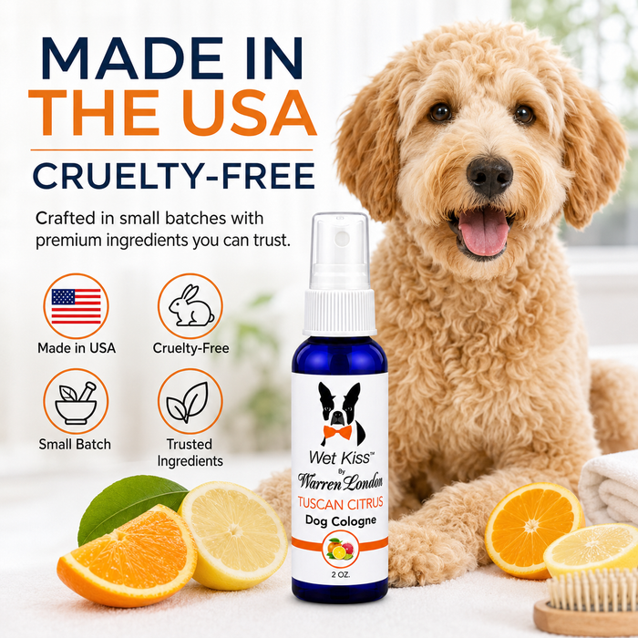 Warren London Wet Kiss Dog Cologne Tuscan Citrus 2oz