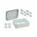 Waterproof Junction Box FD-AG 100x100x75mm with lid and cable glands