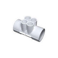 Waterway 2" S x 2" S x (4) 3/4 S Port Manifold - 672-4210