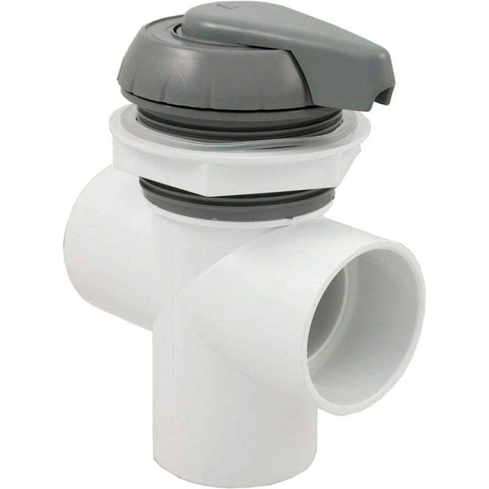Waterway Diverter Valve - 1" (Vertical, 5-Scallop - Grey) -600-4367