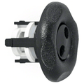 Waterway Pulsator Mini smooth face jet (black) Hot Tub Jets WaterWay