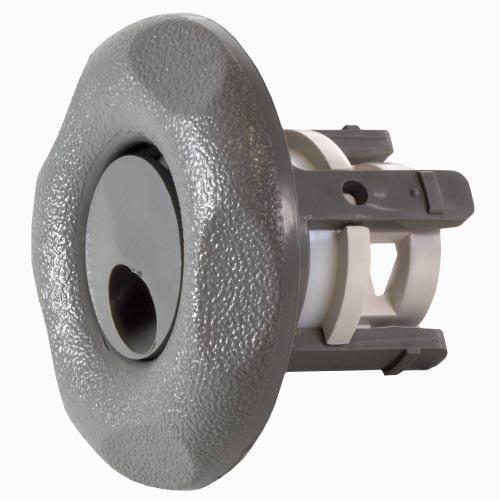 WaterWay Hot tub jets Pool Store Canada Waterway Whirly Mini 5 Sided Scalloped face directional jet (Grey) 2-5/8" - Pool Store Canada