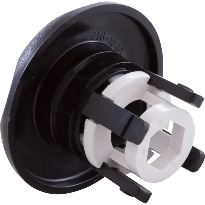 Waterway Whirly Mini smooth face jet (black) Hot Tub Jets WaterWay