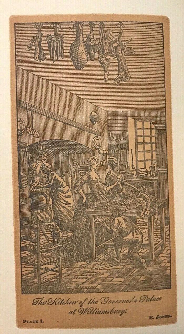 WILLIAMSBURG ART OF COOKERY - Bullock, 1938 ANTIQUE VIRGINIA RECIPES COOKING