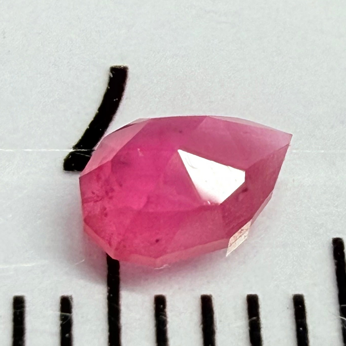 Winza Sapphire, tiny rose cut, 0.25ct, Winza, Tanzania, Untreated Unheated