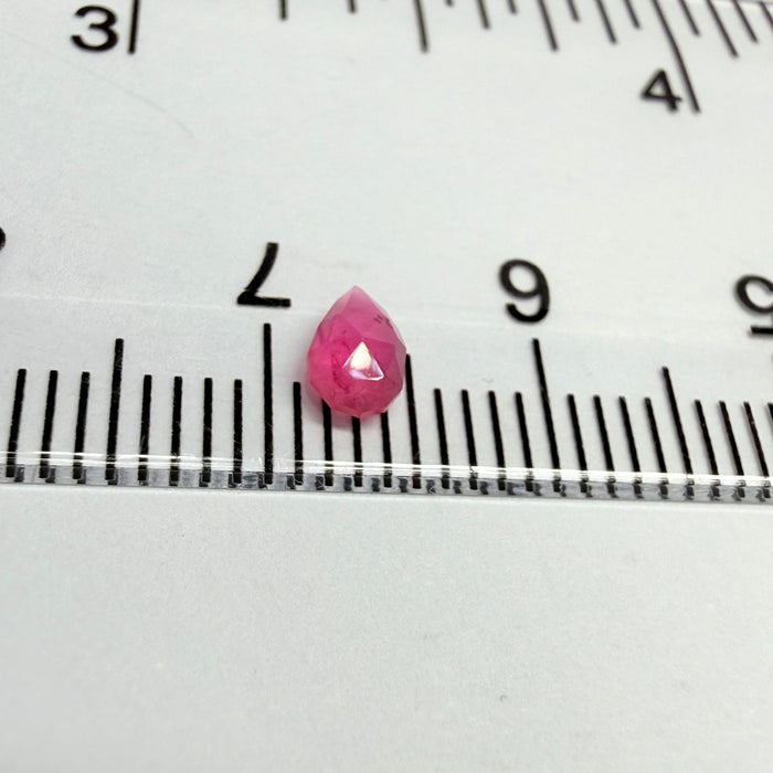 Winza Sapphire, tiny rose cut, 0.25ct, Winza, Tanzania, Untreated Unheated