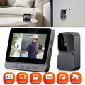 Wireless Smart Video Doorbell – HD Night Vision, Two-Way Audio & AI Motion Detection