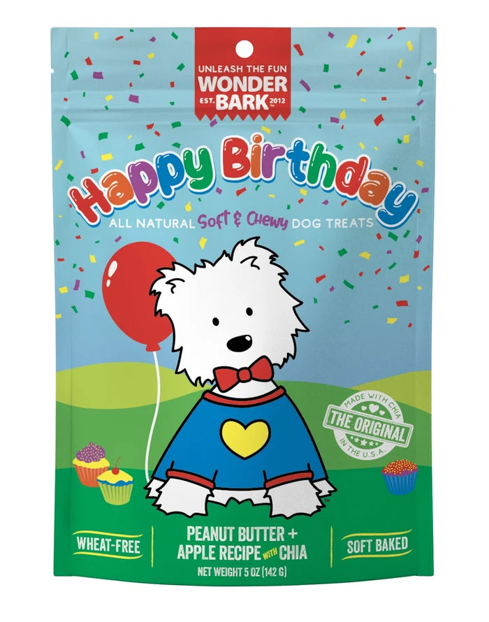 Wonder Bark Happy Birthday Soft & Chewy 5oz.