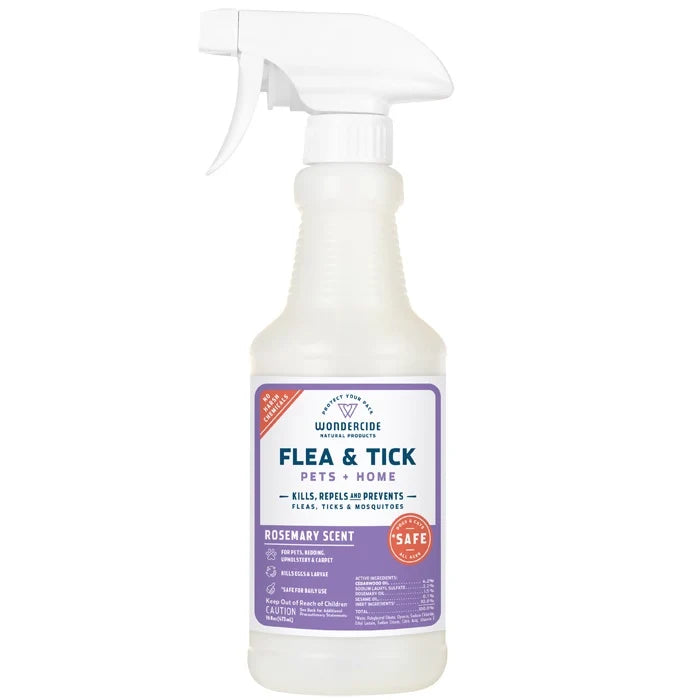 Wondercide - Flea, Tick & Mosquito Spray for Pets + Home - 16 oz Rosemary