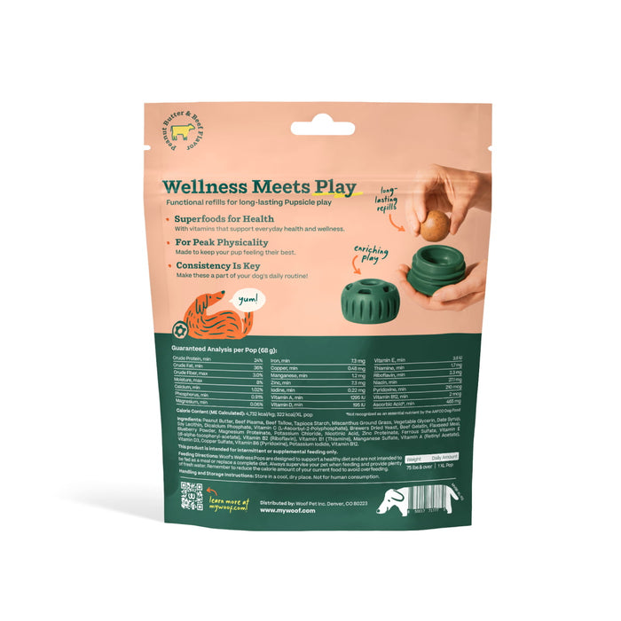 WOOF All-In-1 Wellness Pops XL