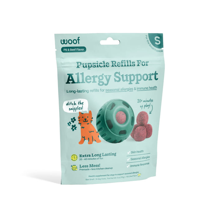 WOOF Allergy Support Wellness Pops Small