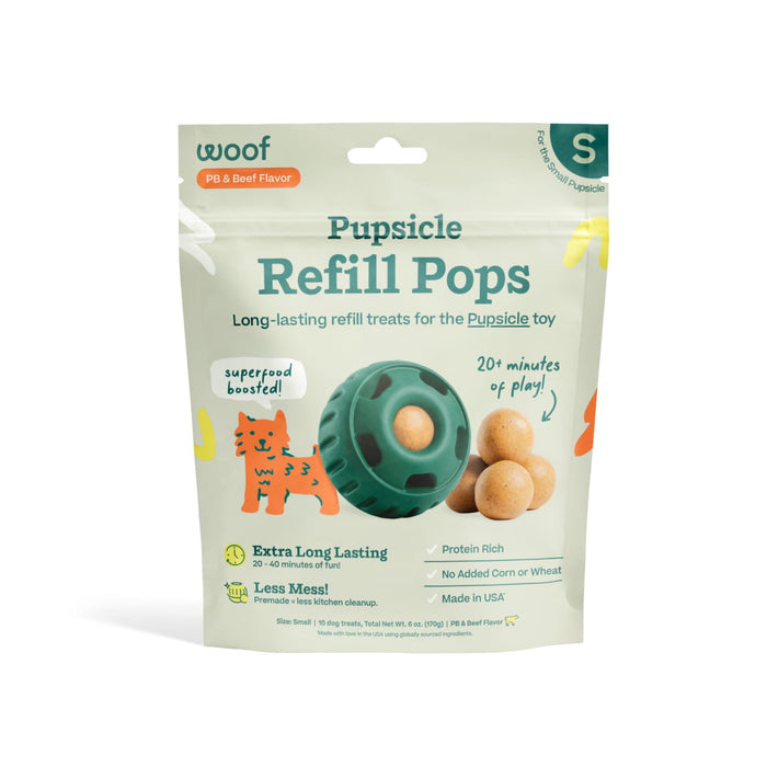 WOOF Beef Pops Small