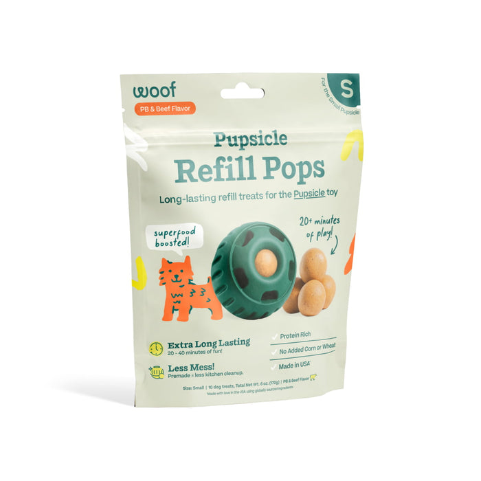 WOOF Beef Pops Small