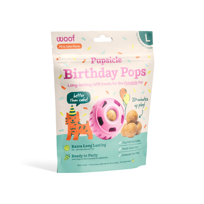 WOOF Birthday Pops Large