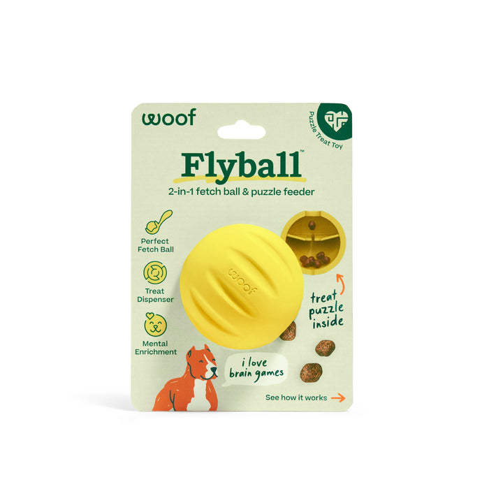 WOOF FlyBall Single Yellow