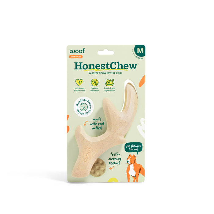 WOOF HonestChew Antler Chew Medium