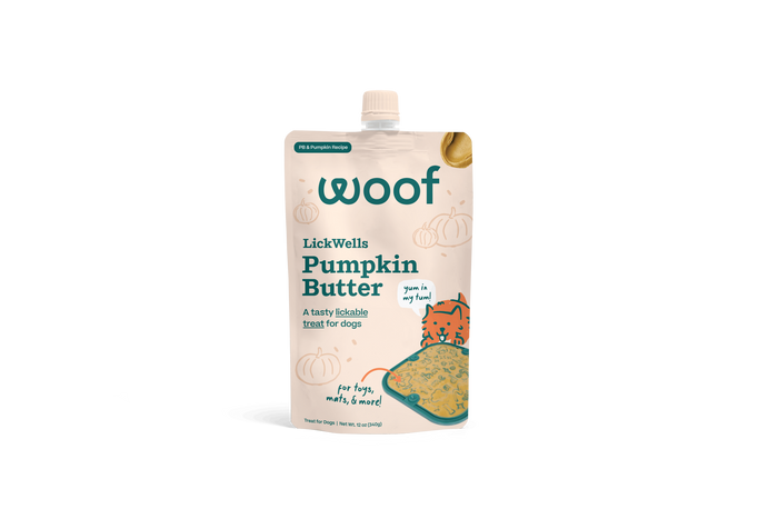 WOOF LickWells- Pumpkin Butter