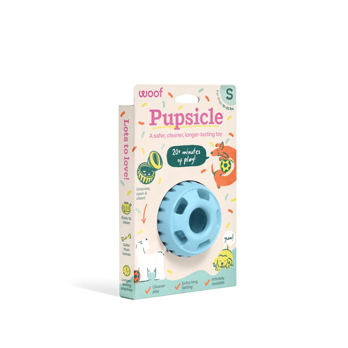WOOF Pupsicle 'Birthday' Blue Small