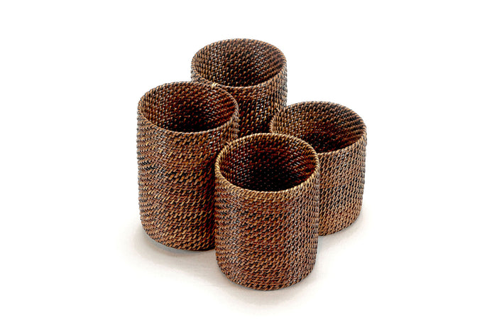 Woven Flatware Caddy Basket - touchGOODS