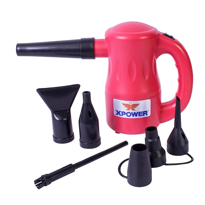 XPOWER B-53 Airrow Pro Multipurpose Home Pet Dryer, Duster, Air Pump, Blower - Pink