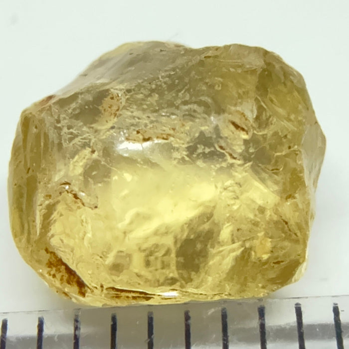 Yellow Tourmaline Crystal, 3.39ct, VVS-IF, Tanzania, Untreated Unheated.