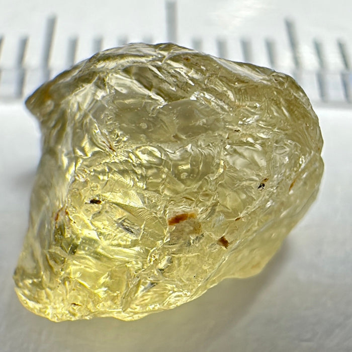 Yellow Tourmaline Crystal, 3.42ct, VVS-IF, Tanzania, Untreated Unheated.