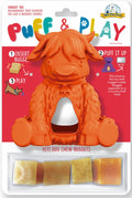 Yeti Dog Chew Puff & Play Hangry Yak Orange